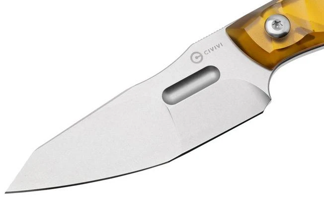 CIVIVI Propugnator C23002-3 Polished Yellow Ultem, Cuchillo Fijo 5 CIVIVI Propugnator C23002-3 Polished Yellow Ultem, Cuchillo Fijo - Imagen 3