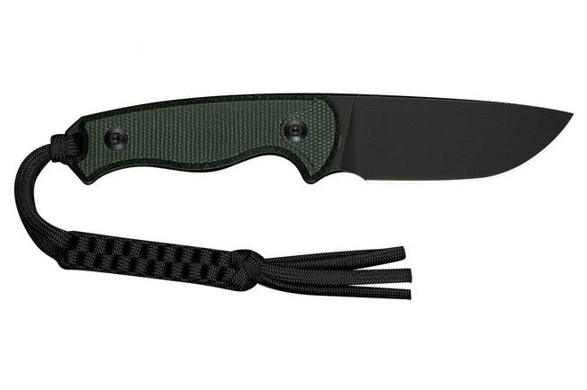 Civivi Timberbark C23094-3 Blackwash 14C28N, Green Canvas Micarta, Cuchillo Fijo 4 Civivi Timberbark C23094-3 Blackwash 14C28N, Green Canvas Micarta, Cuchillo Fijo - Imagen 2