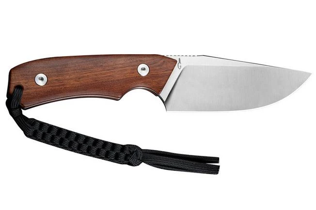 Civivi Gander C24058B-3, Satin Finished 14C28N, Guibourtia Wood, Cuchillo Fijo, Diseño De Matt Gentry 4 Civivi Gander C24058B-3, Satin Finished 14C28N, Guibourtia Wood, Cuchillo Fijo, Diseño De Matt Gentry - Imagen 2