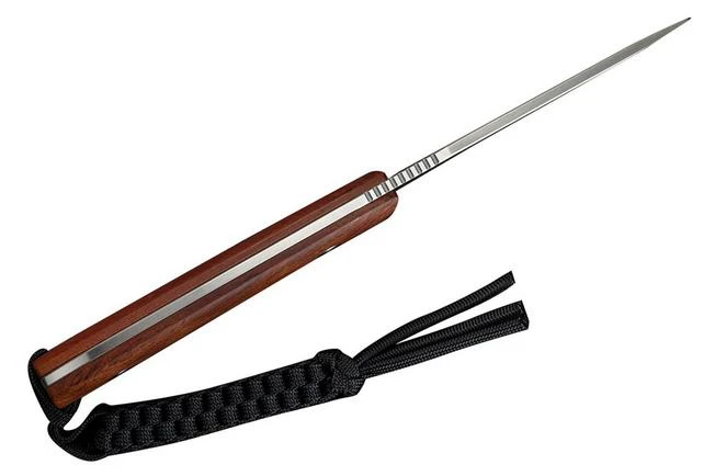 Civivi Gander C24058B-3, Satin Finished 14C28N, Guibourtia Wood, Cuchillo Fijo, Diseño De Matt Gentry 7 Civivi Gander C24058B-3, Satin Finished 14C28N, Guibourtia Wood, Cuchillo Fijo, Diseño De Matt Gentry - Imagen 5