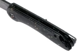 Civivi Elementum C907C-DS1 Damascus, Shredded Gold Carbon Fibre Navaja -Knives And Tools Comercio CIC907C DS1 07 civivi