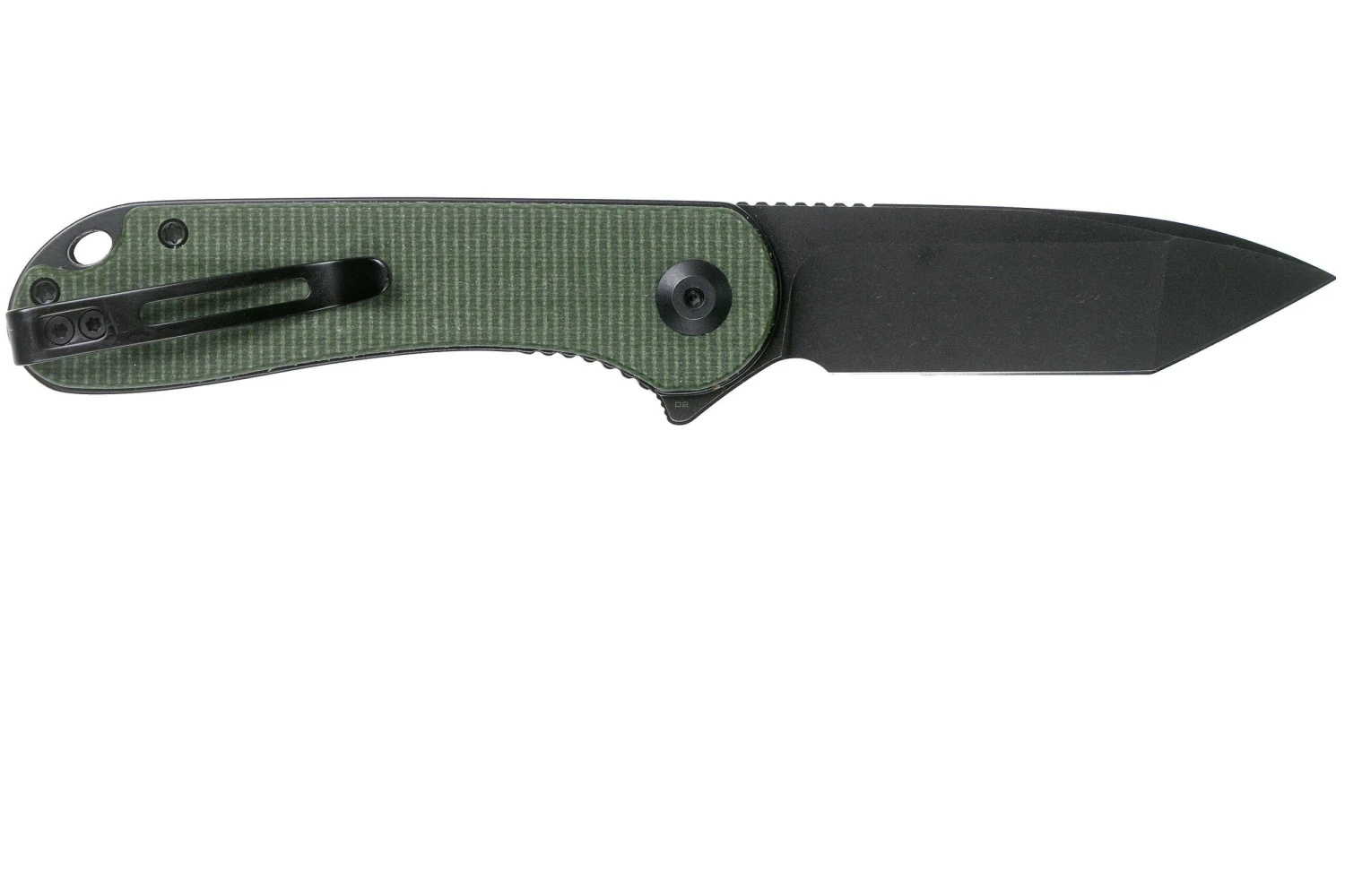 Civivi Elementum Tanto C907T-E Black, Green Micarta Navaja 4 Civivi Elementum Tanto C907T-E Black, Green Micarta Navaja - Imagen 2
