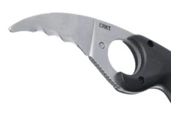 CRKT Bear Claw Stonewash, Veff Serrations 2511 Black GRN Cuchillo De Rescate, Russ Kommer Design -Knives And Tools Comercio CK 2511 03 crkt