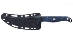 CRKT Clever Girl, Veff Serrations 2709B Blue Black G10 Cuchillo Fijo, Austin McGlaun Design -Knives And Tools Comercio CK 2709B 05 crkt