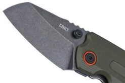 CRKT Overland Compact, OD Green Navaja, Diseño T.J. Schwarz -Knives And Tools Comercio CK 6277 03 crkt