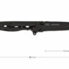 CRKT M16 - Stainless - Black Spear Point - M16-01K