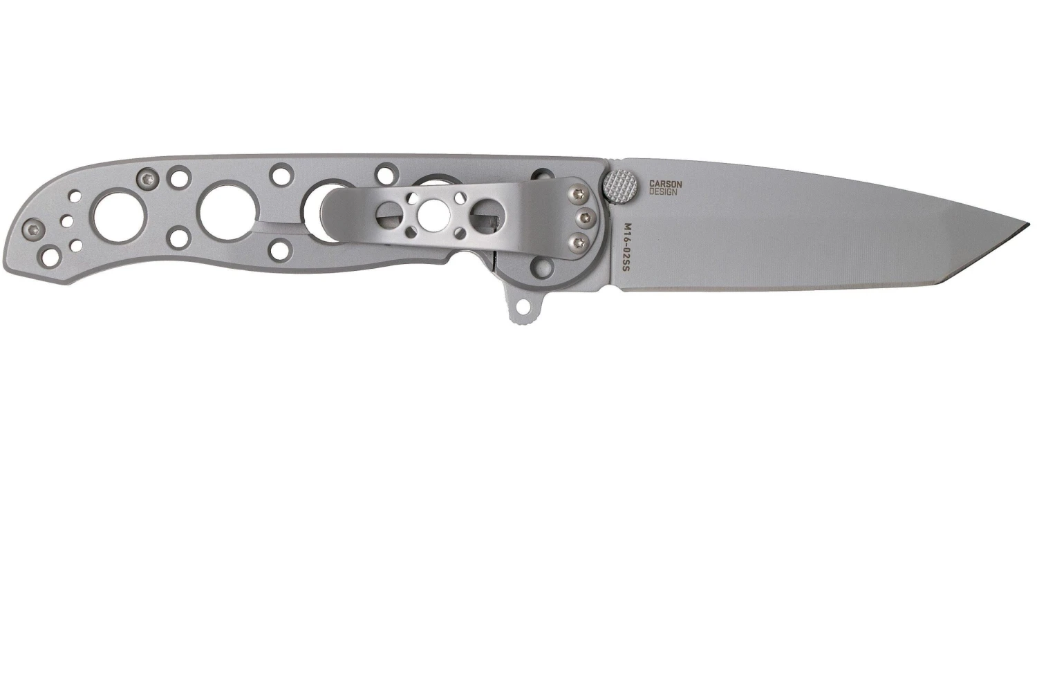 CRKT M16-02SS Silver Navaja, Kit Carson Design 4 CRKT M16-02SS Silver Navaja, Kit Carson Design - Imagen 2