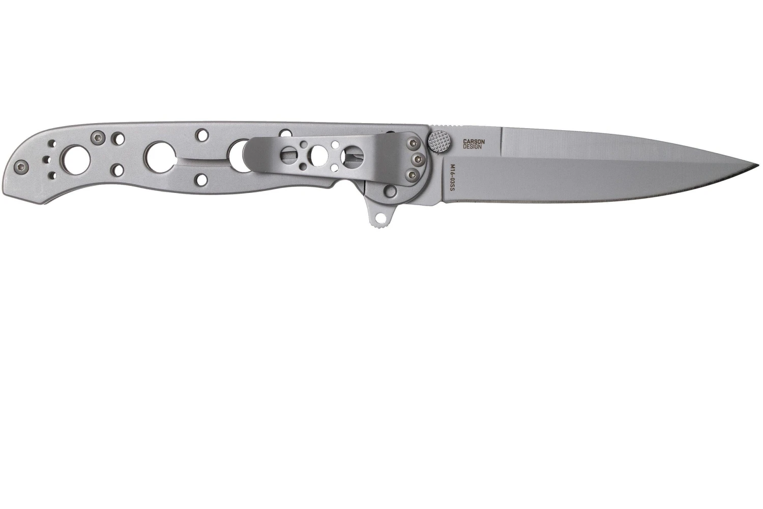 CRKT M16-03SS Silver Navaja, Kit Carson Design 4 CRKT M16-03SS Silver Navaja, Kit Carson Design - Imagen 2