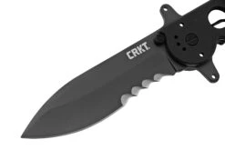 CRKT M21-14SFG, Acero 1.4116, G10 Negro, Veff Serrations, Navaja Táctica -Knives And Tools Comercio CK M21 14SFG 03 crkt