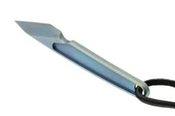 CRKT HangTi Kiridashi 7065 Blue Titanium Nitride Titanium, Cuchillo De Cuello, Richard Rogers Design -Knives And Tools Comercio CK7065 04 crkt