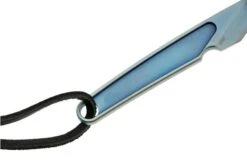 CRKT HangTi Kiridashi 7065 Blue Titanium Nitride Titanium, Cuchillo De Cuello, Richard Rogers Design -Knives And Tools Comercio CK7065 05 crkt