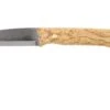 Casström Woodsman Knife Curly Birch, K720 Scandi Grind 10824 Con Firesteel