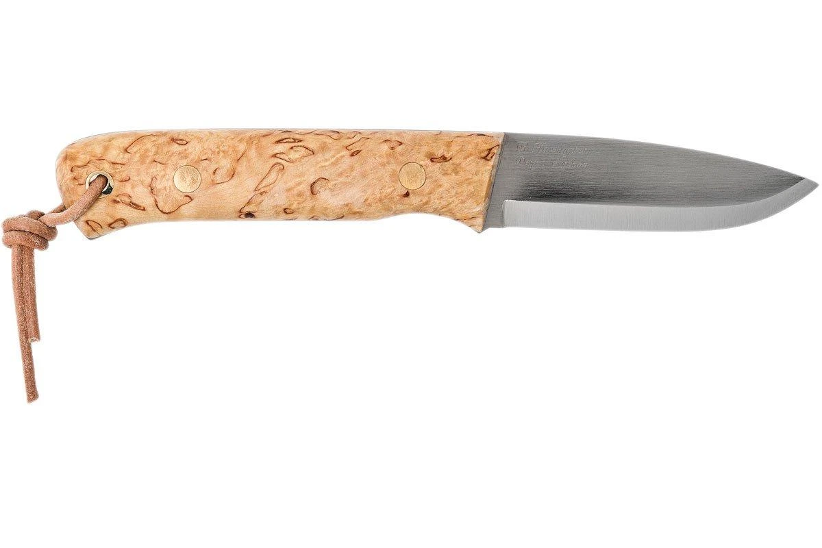 Casström Woodsman Knife Curly Birch, K720 Scandi Grind 10824 Con Firesteel 4 Casström Woodsman Knife Curly Birch, K720 Scandi Grind 10824 Con Firesteel - Imagen 2