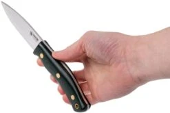 Casström No. 10 Swedish Forest Knife Green Micarta, 14C28N Scandi Grind 13107 -Knives And Tools Comercio CM13107 06 casstrom cm13107 06