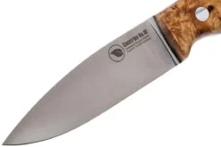 Casström No. 10 Swedish Forest Knife Curly Birch, 14C28N Flat Grind 13118 -Knives And Tools Comercio CM13118 03 casstrom cm13118 03