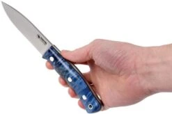 Casström No. 10 Swedish Forest Knife Blue Curly Birch, 14C28N Flat Grind 13119 -Knives And Tools Comercio CM13119 06 casstrom cm13119 06 1