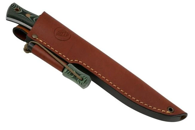 Casström No. 14 SFK 13423 Green Micarta Con Yesquero, Cuchillo De Bushcraft 8 Casström No. 14 SFK 13423 Green Micarta Con Yesquero, Cuchillo De Bushcraft - Imagen 6