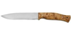 Casström No. 14 SFK 13424 Curly Birch Con Yesquero, Cuchillo De Bushcraft