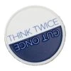 Chris Reeve Patch PVC, Think Twice Cut Once CRK-2003 2 Chris Reeve Patch PVC, Think Twice Cut Once CRK-2003 -Knives And Tools Comercio CRCRK 2003 01 chrisreeve