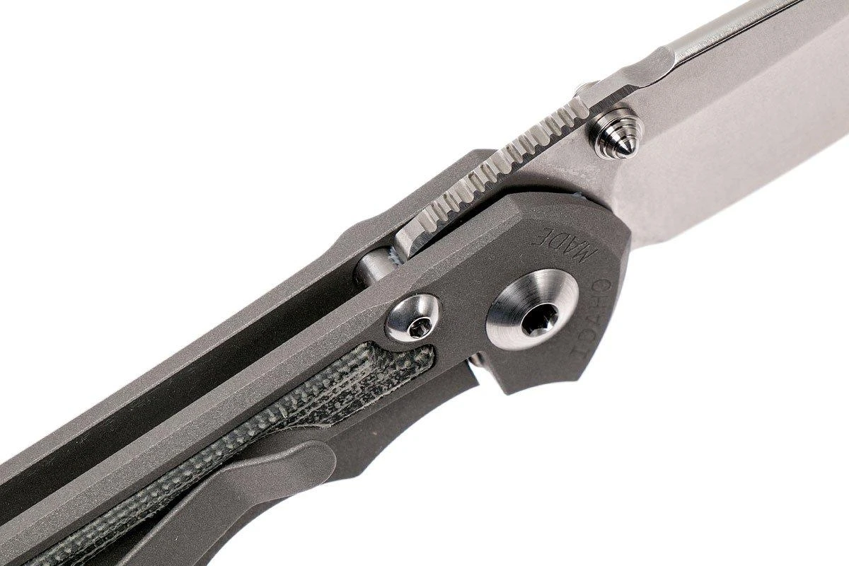 Chris Reeve Small Inkosi Insingo Black Micarta Inlays SIN-1028 Navaja 8 Chris Reeve Small Inkosi Insingo Black Micarta Inlays SIN-1028 Navaja - Imagen 6