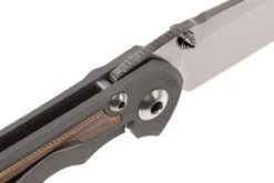 Chris Reeve Small Inkosi Natural Micarta Inlays SIN-1014 Navaja -Knives And Tools Comercio CRINKS MI N 06 chris reeve crinks mi n 06