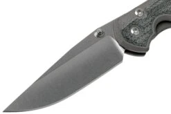 Chris Reeve Sebenza 31 Small Black Canvas Micarta Inlay S31-1200 Navaja -Knives And Tools Comercio CRS31 1200 03 chris reeve
