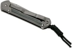 Chris Reeve Sebenza 31 Small Black Canvas Micarta Inlay S31-1200 Navaja -Knives And Tools Comercio CRS31 1200 04 chris reeve