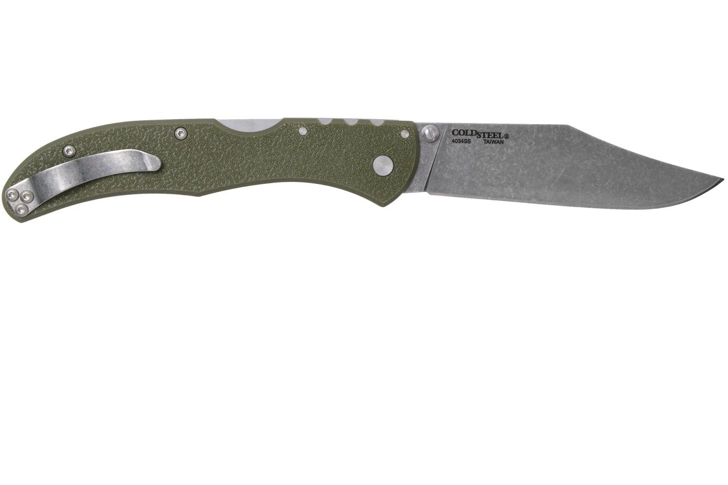 Cold Steel Range Boss Lockback OD Green 20KR7 Navaja 4 Cold Steel Range Boss Lockback OD Green 20KR7 Navaja - Imagen 2