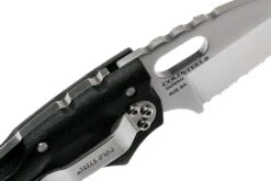 Cold Steel Tuff Lite 20LTS Black Navaja Dentada -Knives And Tools Comercio CS20LTS 06 cold steel