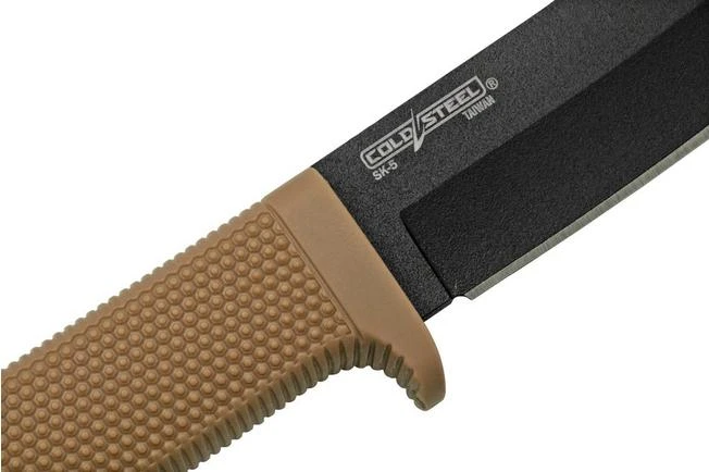 Cold Steel Recon Tanto SK5 49LRTDTBK Desert Tan, Black, Cuchillo Fijo 7 Cold Steel Recon Tanto SK5 49LRTDTBK Desert Tan, Black, Cuchillo Fijo - Imagen 5
