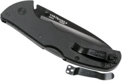 Cold Steel Code 4 Spear Point 58PAS Black/Black CPM S35VN Plain Edge, Navaja -Knives And Tools Comercio CS58PASB 04 cold steel