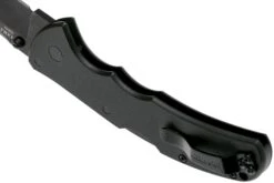 Cold Steel Code 4 Spear Point 58PAS Black/Black CPM S35VN Plain Edge, Navaja -Knives And Tools Comercio CS58PASB 05 cold steel