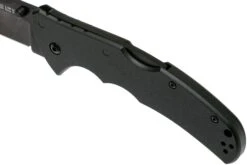 Cold Steel Code 4 Spear Point 58PAS Black/Black CPM S35VN Plain Edge, Navaja -Knives And Tools Comercio CS58PASB 07 cold steel