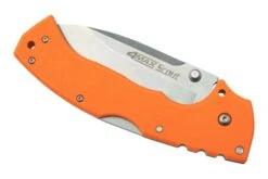 Cold Steel 4 Max Scout 62RQORSW Orange Navaja, Diseño Andrew Demko -Knives And Tools Comercio CS62RQORSW 06 coldsteel