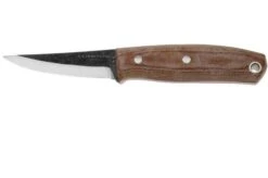 Condor Kambo Pukko CTK3973-30HC, 1075 Carbon Steel, Brown Micarta, Cuchillo De Bushcraft