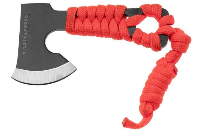 Condor Carlitos Neck Hatchet, CTK820-29-HC, Orange Paracord, Black Kydex, Hacha EDC 3 Condor Carlitos Neck Hatchet, CTK820-29-HC, Orange Paracord, Black Kydex, Hacha EDC