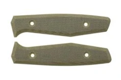 Daily Customs AK1 Scales, Plain Green Canvas Micarta Cachas