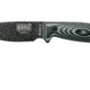 ESEE Model 3 Black Blade 3D Grey-Black G10 Cuchillo De Supervivencia 3PMB-002 Funda Negra + Clip Para Cinturón -Knives And Tools Comercio EE 3PMB 002 01 esee knives