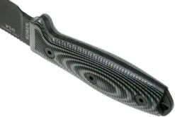 ESEE Model 3 Black Blade 3D Grey-Black G10 Cuchillo De Supervivencia 3PMB-002 Funda Negra + Clip Para Cinturón -Knives And Tools Comercio EE 3PMB 002 04 esee knives