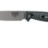 ESEE Model 4 Plain Edge S35VN, Grey Black G10 3D Handle 4P35V-002 Con Funda + Clip