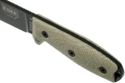 ESEE Model 4 Black Blade 3D Green Canvas Micarta Cuchillo De Supervivencia 4PB-017 Funda Negra + Clip Para Cinturón 13 ESEE Model 4 Black Blade 3D Green Canvas Micarta Cuchillo De Supervivencia 4PB-017 Funda Negra + Clip Para Cinturón -Knives And Tools Comercio EE 4PB 017 05 esee knives
