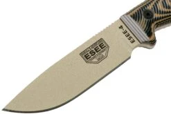 ESEE Model 4 Desert Tan Blade 3D Coyote-Black G10 Cuchillo De Supervivencia 4PDT-005 Funda Negra + Clip Para Cinturón 11 ESEE Model 4 Desert Tan Blade 3D Coyote-Black G10 Cuchillo De Supervivencia 4PDT-005 Funda Negra + Clip Para Cinturón -Knives And Tools Comercio EE 4PDT 005 03 esee knives