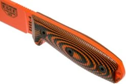 ESEE Model 4 Orange Blade 3D Orange-Black G10 Cuchillo De Supervivencia 4POR-006 Funda Negra + Clip Para Cinturón -Knives And Tools Comercio EE 4POR 006 05 esee knives