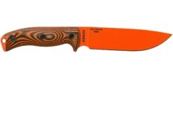 ESEE Model 6 Orange Blade 3D Neon Orange-Black G10 Cuchillo De Supervivencia 6POR-006 Funda Negra + Clip Plate -Knives And Tools Comercio EE 6POR 006 02 esee knives