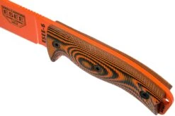 ESEE Model 6 Orange Blade 3D Neon Orange-Black G10 Cuchillo De Supervivencia 6POR-006 Funda Negra + Clip Plate -Knives And Tools Comercio EE 6POR 006 05 esee knives