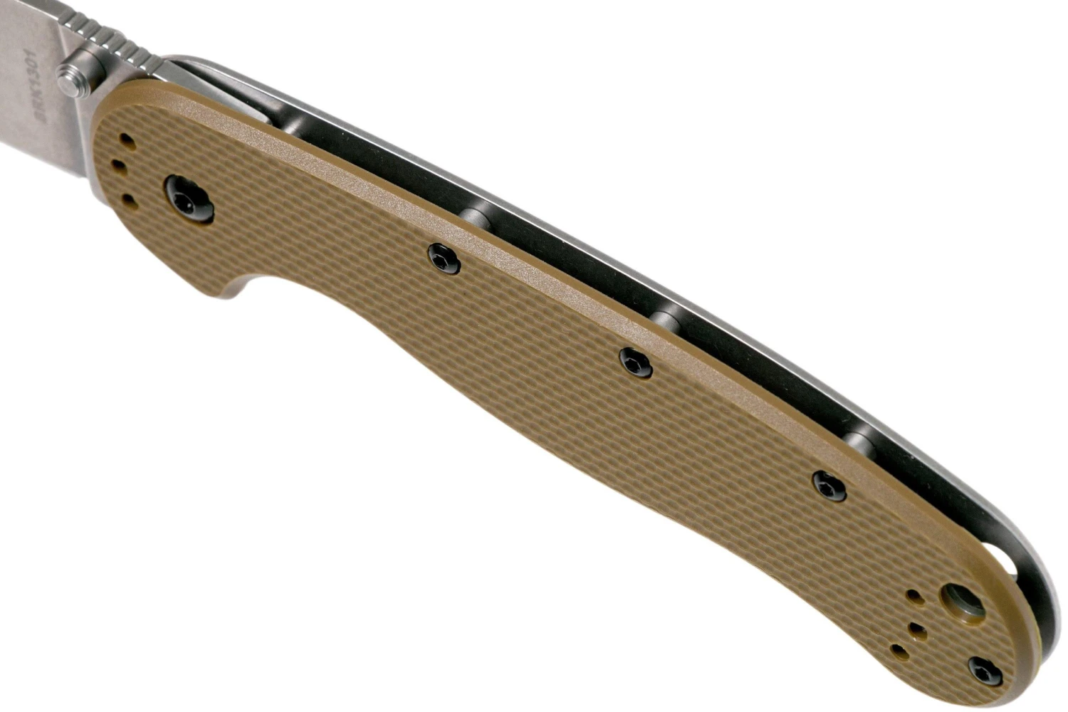 ESEE Avispa Navaja, Stonewashed D2 Blade, Coyote Brown Handle BRK1302CB 9 ESEE Avispa Navaja, Stonewashed D2 Blade, Coyote Brown Handle BRK1302CB - Imagen 7