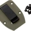 ESEE Clip De Cinturón-placa Para Model 3 & 4 Fundas, OD-green