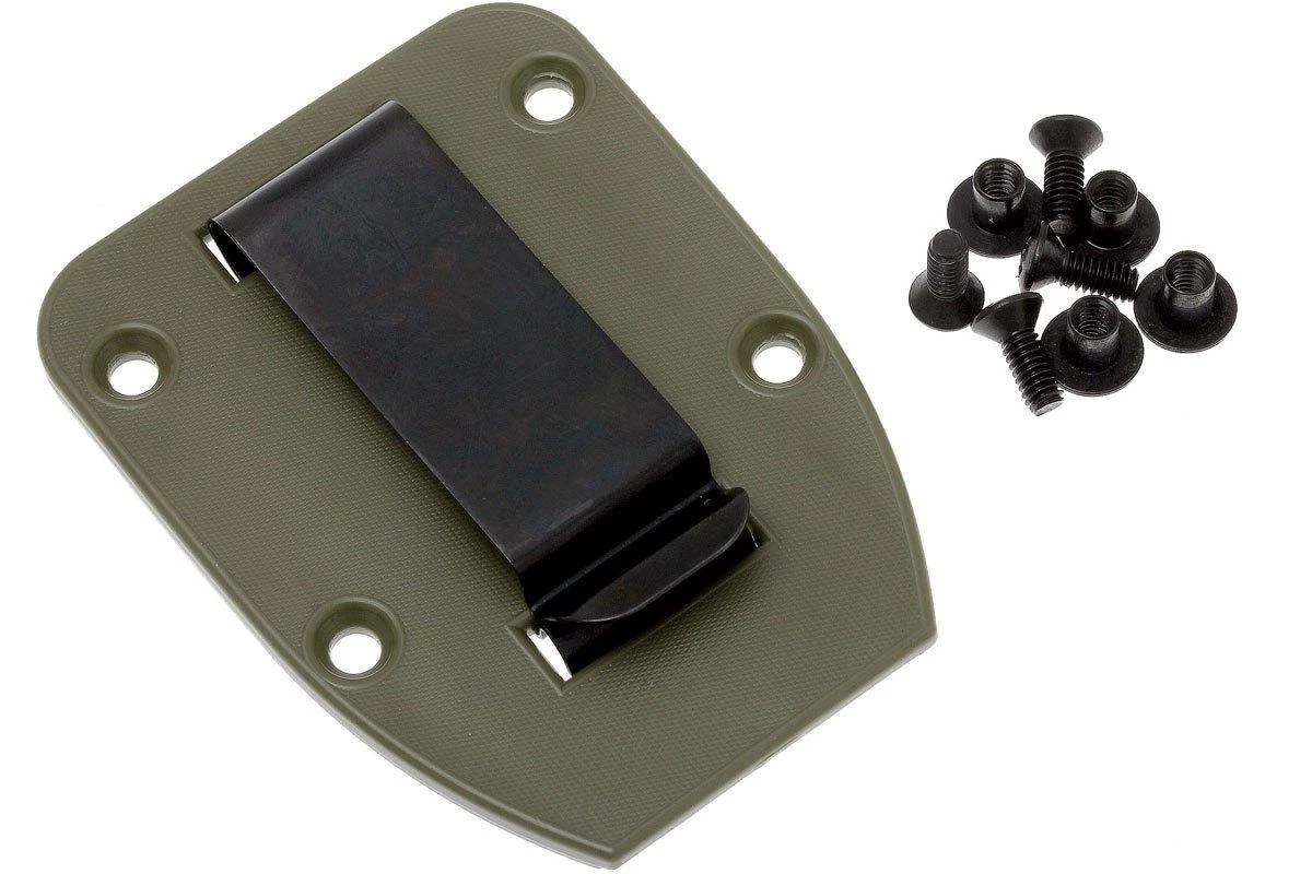ESEE Clip De Cinturón-placa Para Model 3 & 4 Fundas, OD-green 3 ESEE Clip De Cinturón-placa Para Model 3 & 4 Fundas, OD-green