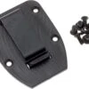 ESEE Clip De Cinturón-placa Para Model 3 & 4 Fundas, Black -Knives And Tools Comercio EE CLIP PLATE 3 4 01 esee ee clip plate 3 4 01