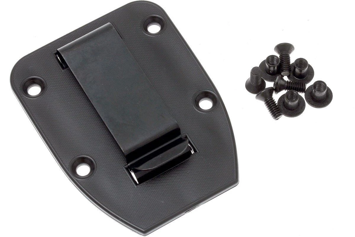ESEE Clip De Cinturón-placa Para Model 3 & 4 Fundas, Black 3 ESEE Clip De Cinturón-placa Para Model 3 & 4 Fundas, Black
